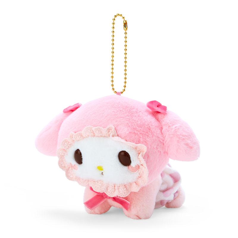 My Melody Plush Mascot Holder Keychain Cute Diaper Sanrio Japan