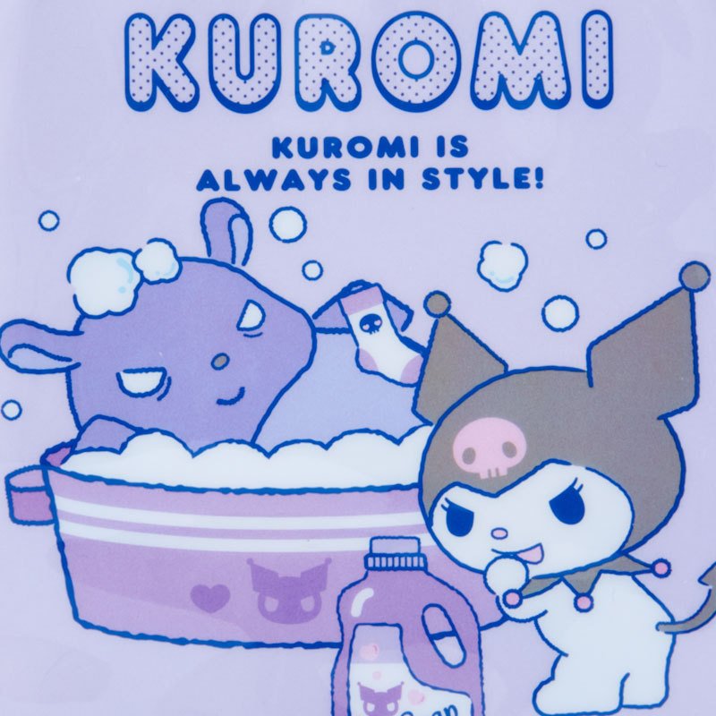 Kuromi PVC Pouch Laundry Weather Sanrio Japan