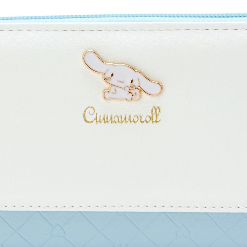 Cinnamoroll Long Wallet Plate Sanrio Japan