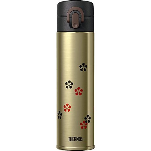 Thermos Stainless Bottle 0.4L Plum Gold Japan JOA-400GL