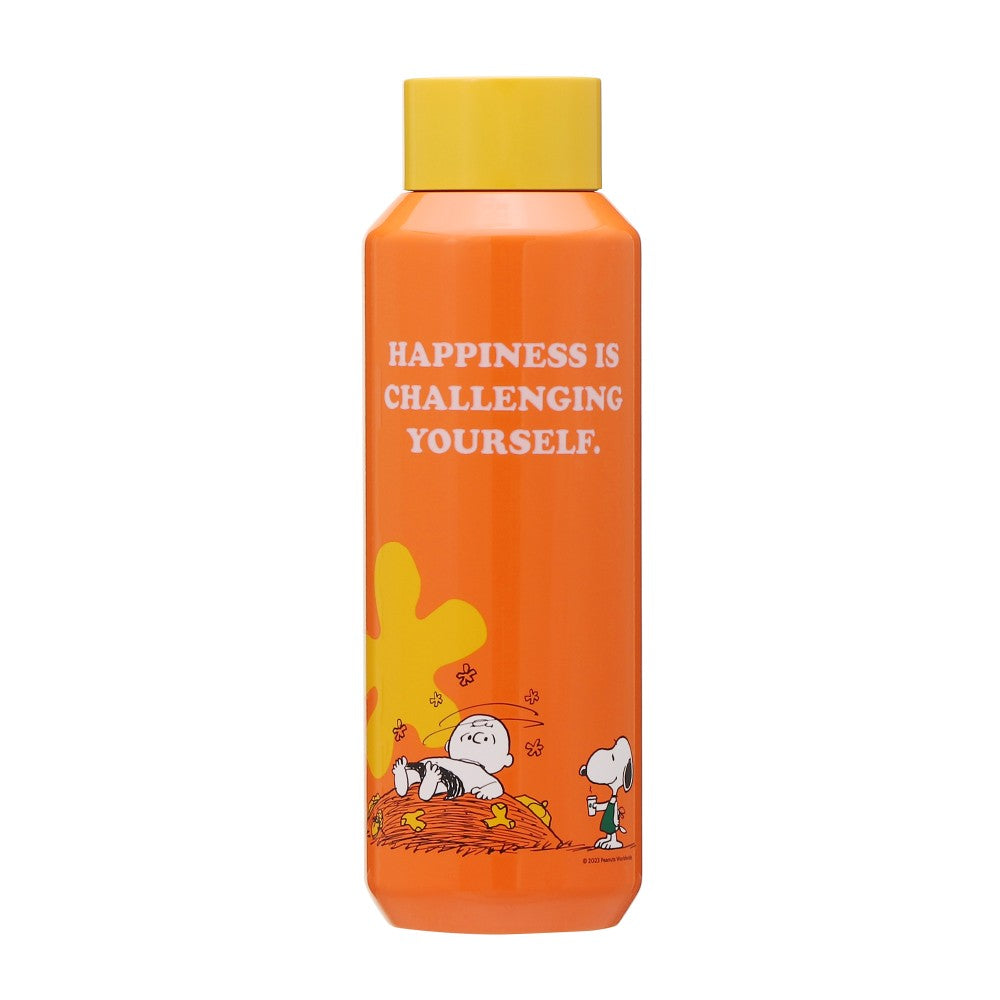Stainless Bottle Orange PEANUTS Charlie Brown 473ml Starbucks Japan 2023 Tumbler