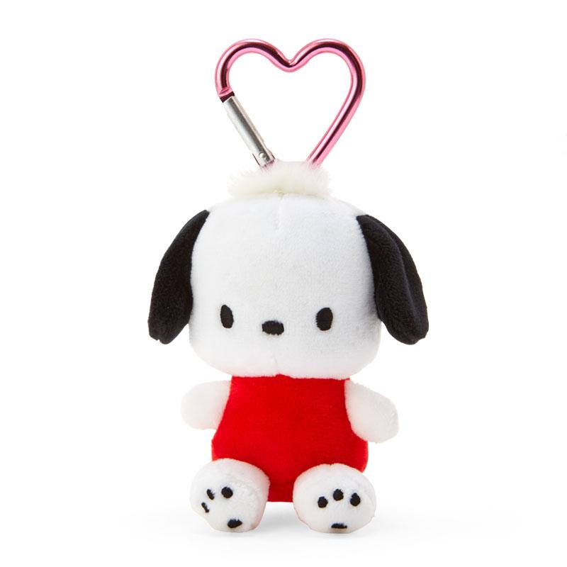 Pochacco Plush Mascot Holder Keychain Heart Sanrio Japan 2023