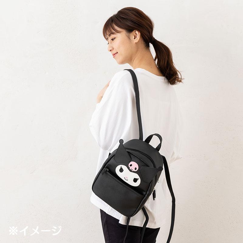 Hello Kitty Backpack Face Shape White Sanrio Japan