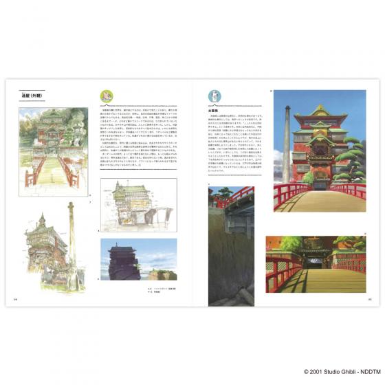 Studio Ghibli Architecture in Animation Exhibition Art Book Japan Reprint