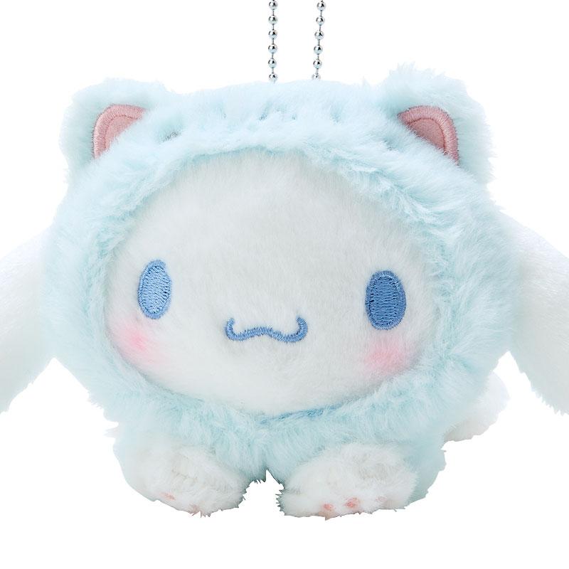 Cinnamoroll Plush Mascot Holder Keychain Love Cat Sanrio Japan 2024