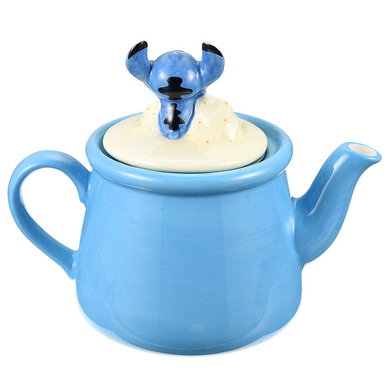 Stitch Teapot Sandy Beach Disney Store Japan