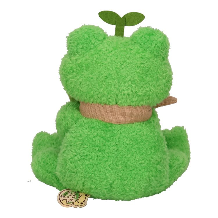 Pickles the Frog Bean Doll Plush Earth Leaf Japan