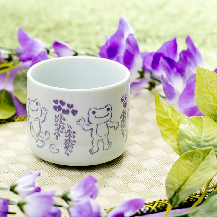 Pickles the Frog Teacup Wisteria Japan Limit 2024