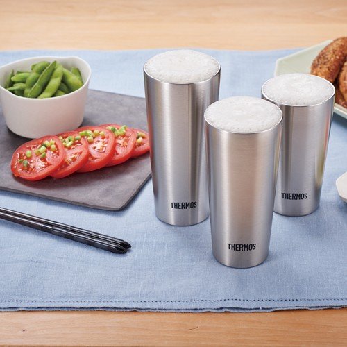 Vacuum double structure Stainless Tumbler 350ml JDI-350-S Thermos Japan