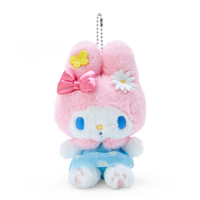 My Melody Plush Mascot Holder Keychain Daisy Sanrio Japan