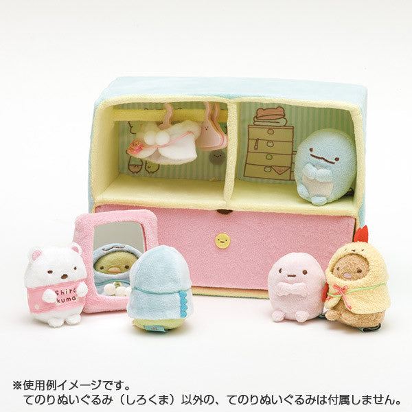 Sumikko Gurashi Closet w/ Shirokuma Bear Tenori mini Plush Doll San-X Japan