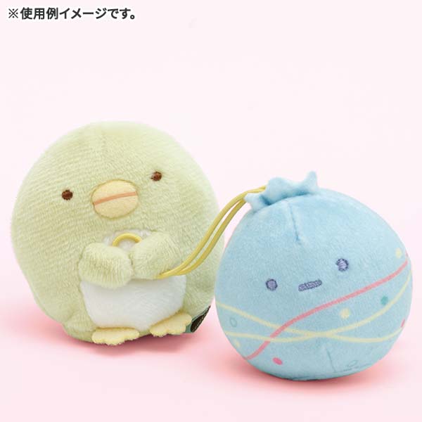 Sumikko Gurashi Water Balloon Blue mini Tenori Plush Doll Festival San-X Japan