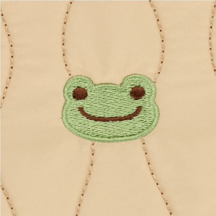 Pickles the Frog mini Tote Bag Embroidery Quilting Japan 2023