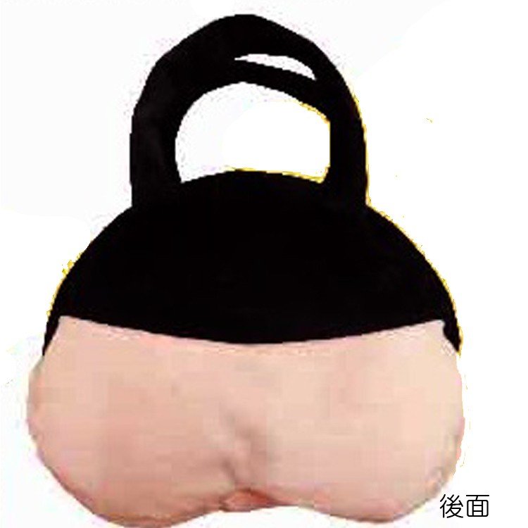 Oshiritantei Butt Detective Plush Bag Soft Mochi Dis-Cut B Wink Japan