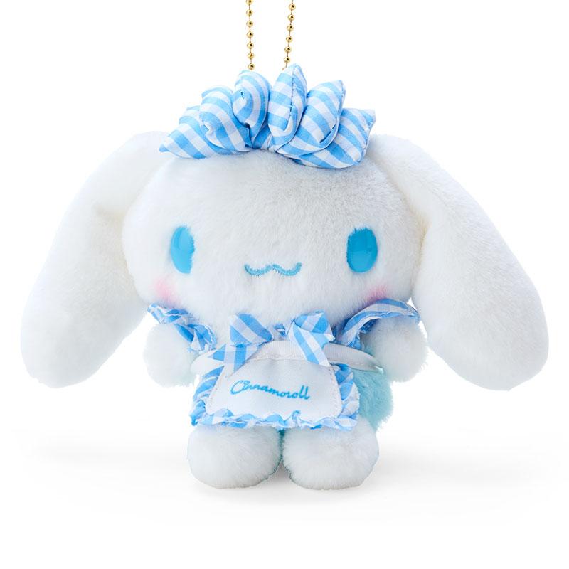 Cinnamoroll Plush Mascot Holder Keychain Sky Blue Lolita Sanrio Japan
