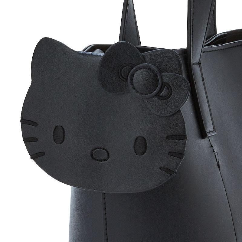Hello Kitty ROOTOTE 2WAY Shoulder Tote Bag Black Sanrio Japan 2023