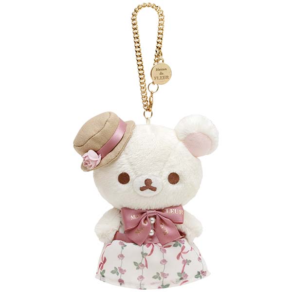 Korilakkuma Keychain Bag Charm Maison de FLEUR San-X Japan 2023 Rilakkuma