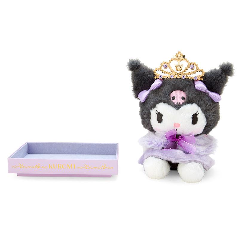 Kuromi Thrilling Tiara Plush Mascot Gift Box Sanrio Japan 2023