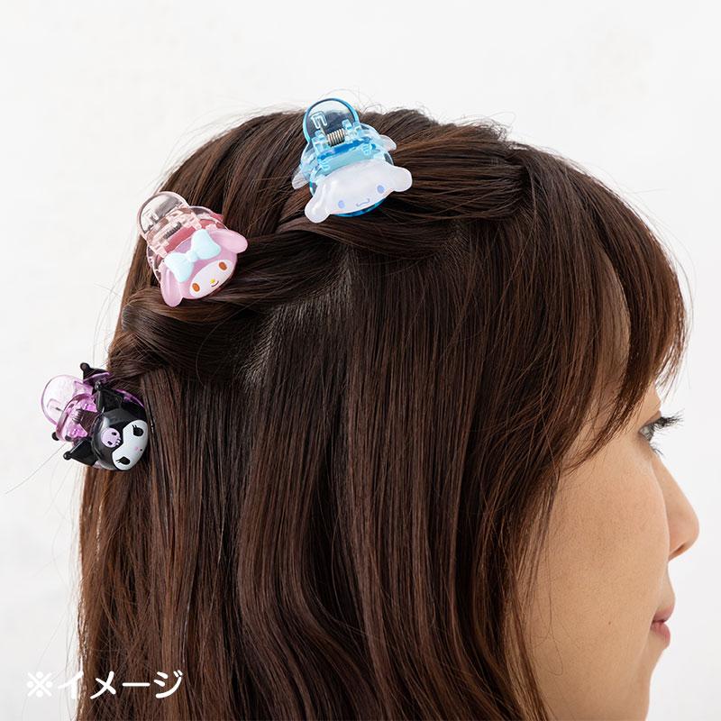 Kuromi mini Hair Clip Set Sanrio Japan