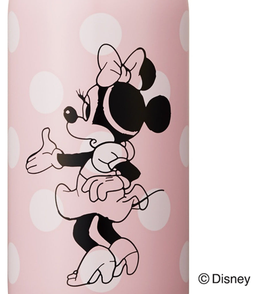 Minnie Stainless Screw Mug Bottle 0.35L mosh! Disney Japan