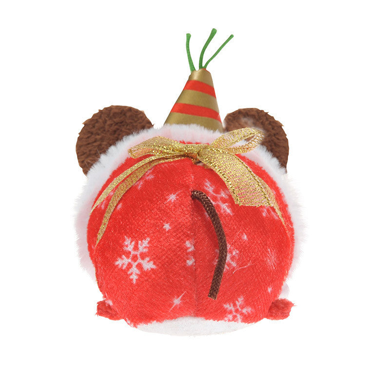 Mickey Plush Doll Tsum Tsum mini S Christmas 2016 Disney Store Japan