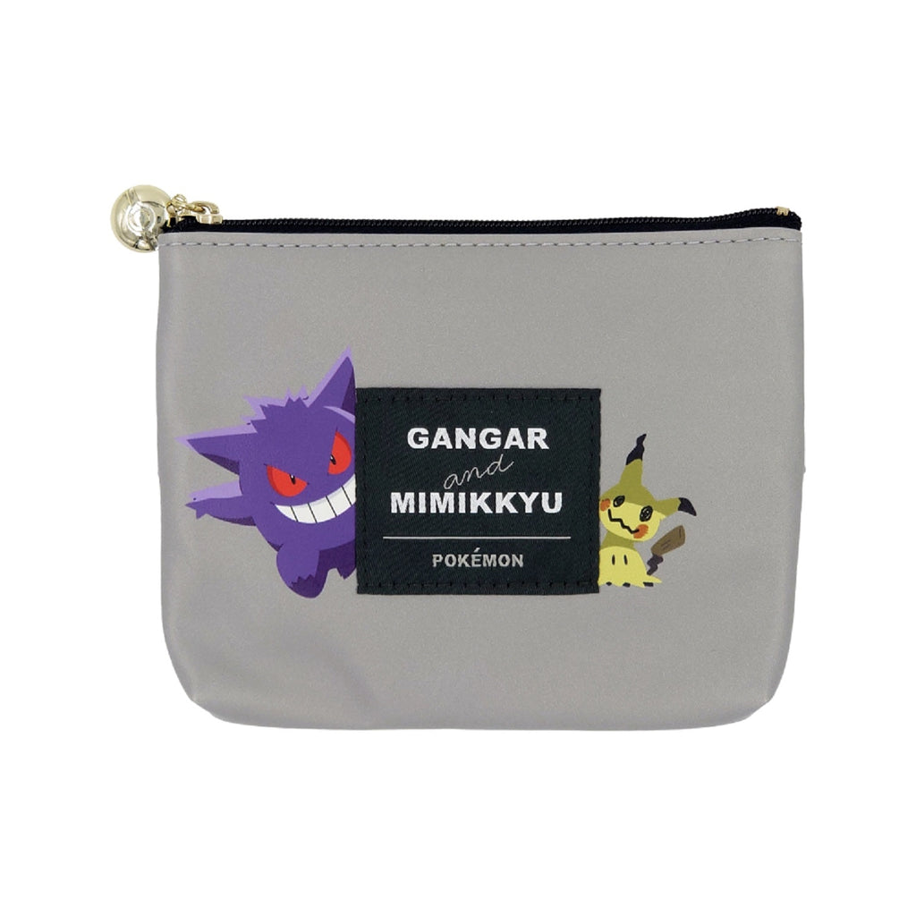 Gengar & Mimikyu Tissue Pouch Gray Pokemon Center Japan 2022