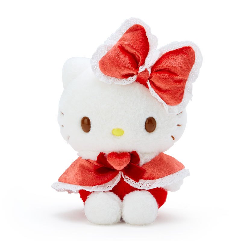Hello Kitty Plush Doll S Girly Cape Sanrio Japan
