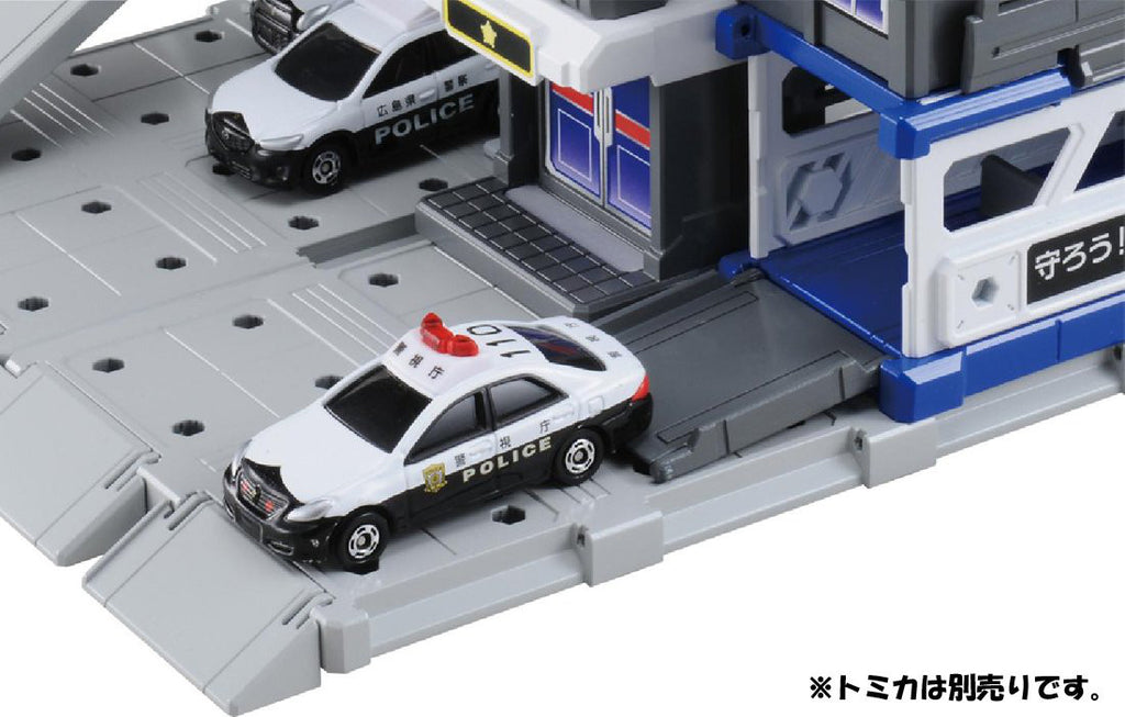 Tomica Town Build City Police station Takara Tomy