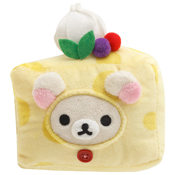 Rilakkuma Chairoikoguma Korilakkuma Retro Sweets Plush Doll Set San-X Japan