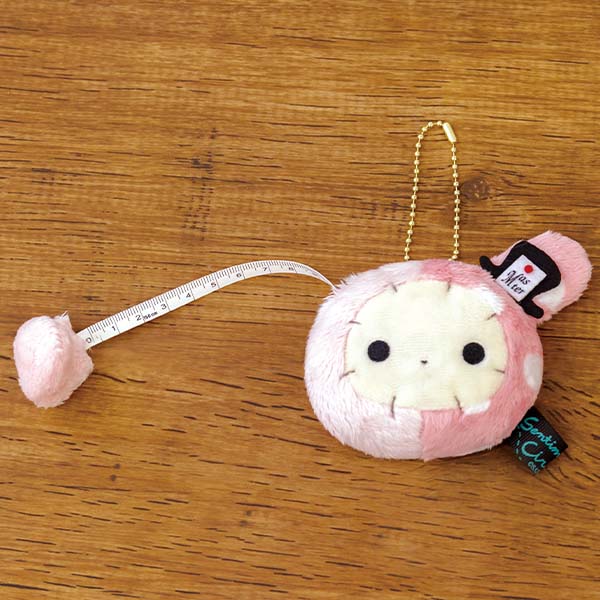 Sentimental Circus Plush Keychain Tape measure Mouse Tailor San-X Japan