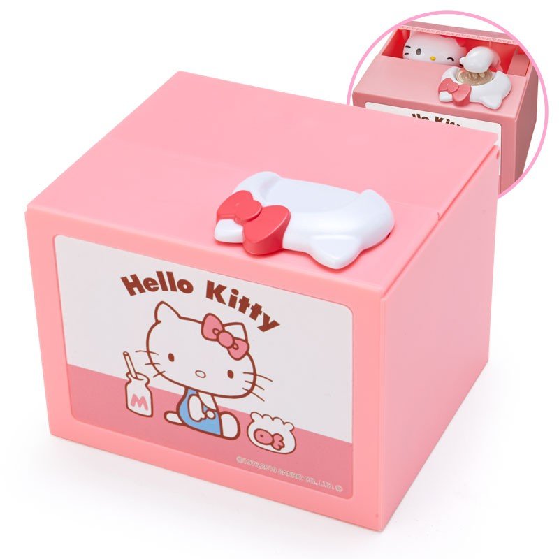 Hello Kitty Trick Piggy Bank Sanrio Japan