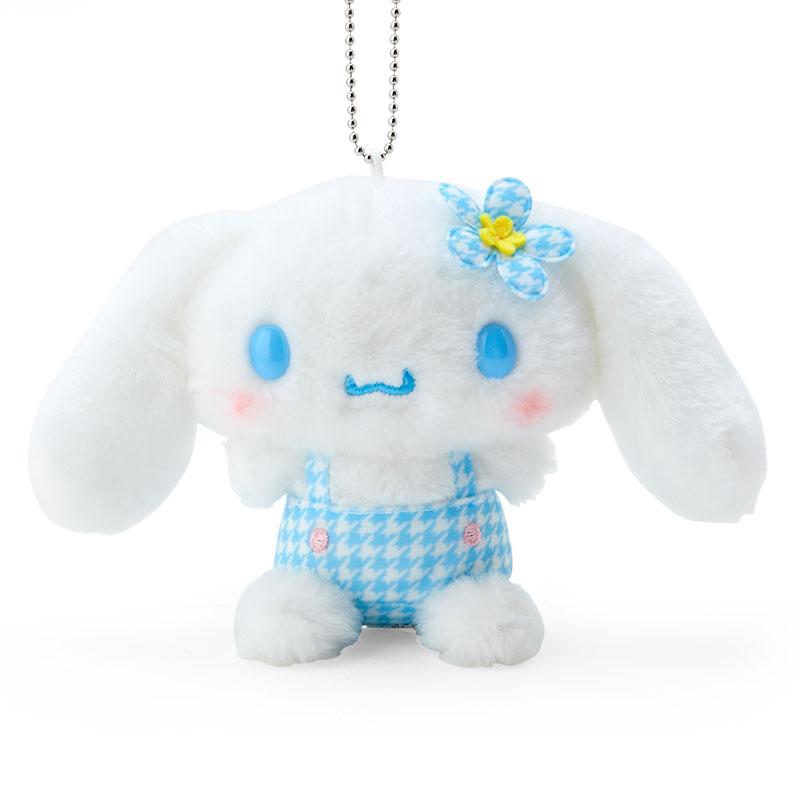 Cinnamoroll Plush Mascot Holder Keychain Flower Sanrio Japan 2023