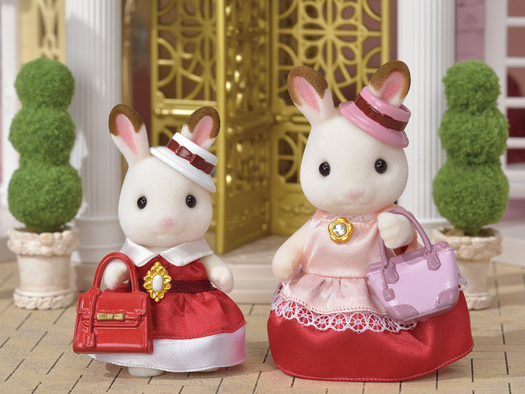 Town Dress up Duo Set Chocolate Rabbit TVS-01 Sylvanian Families Japan EPOCh