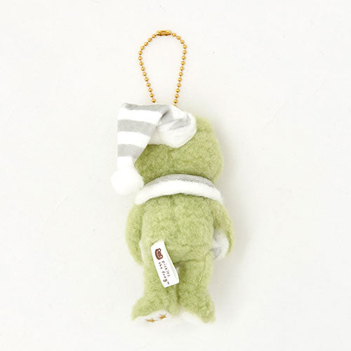Pickles the Frog Plush Keychain Relax Room Green Japan