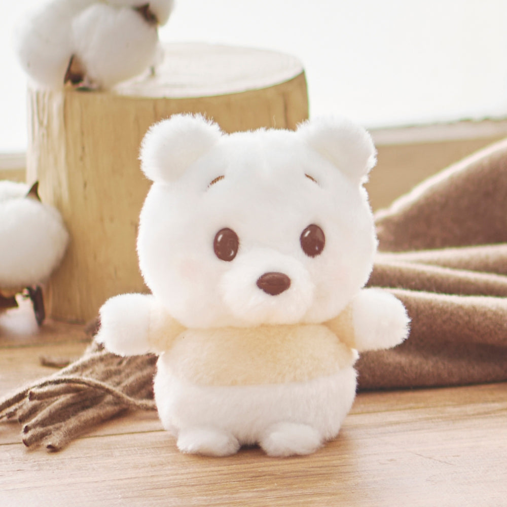 Winnie the Pooh Plush Doll Urupocha-chan White Pooh Disney Store Japan 2023