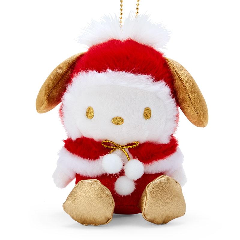 Pochacco Plush Mascot Holder Keychain Sanrio Japan Christmas 2023