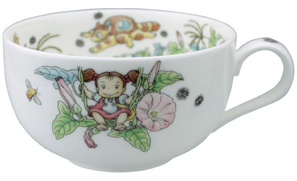 My Neighbor Totoro Tea Cup Sorcerer Ghibli Noritake Japan Bindweed Gift Box