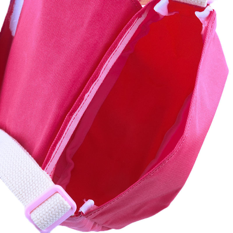 Dokinchan Kids Shoulder Bag Rose Pink Anpanman Japan 4992078011230