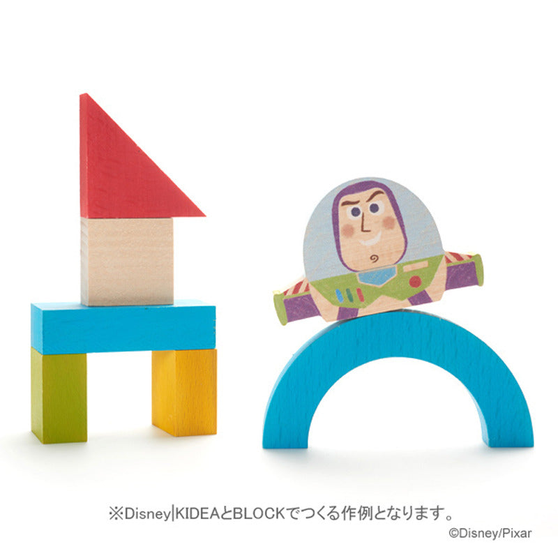 Buzz Lightyear KIDEA Toy Wooden Blocks Disney Store Japan Toy Story