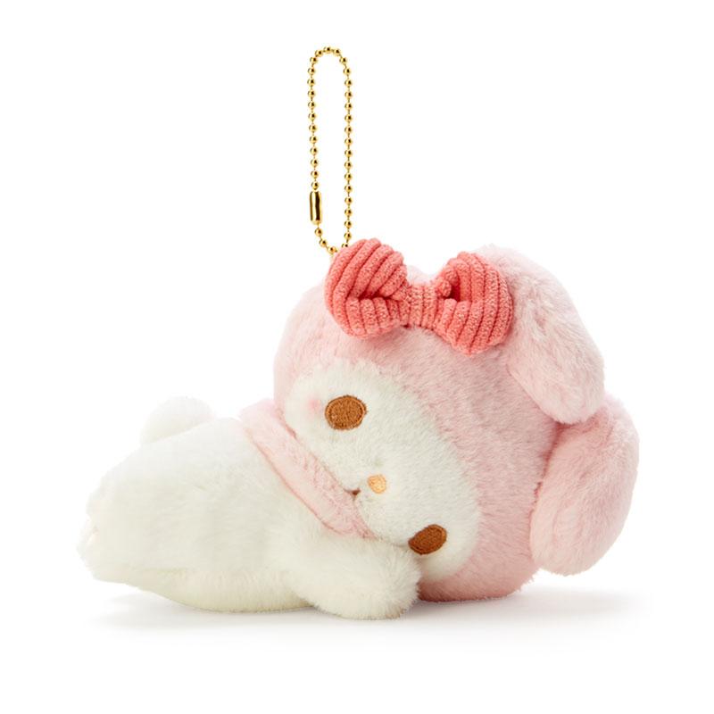 My Melody Plush Mascot Holder Keychain Chill Time Sanrio Japan