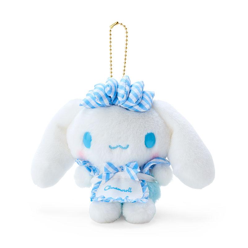 Cinnamoroll Plush Mascot Holder Keychain Sky Blue Lolita Sanrio Japan