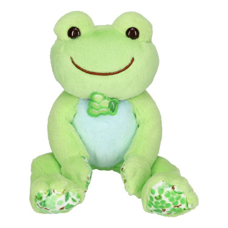 Pickles the Frog Bean Doll Plush Muscat Fruits Marche Japan