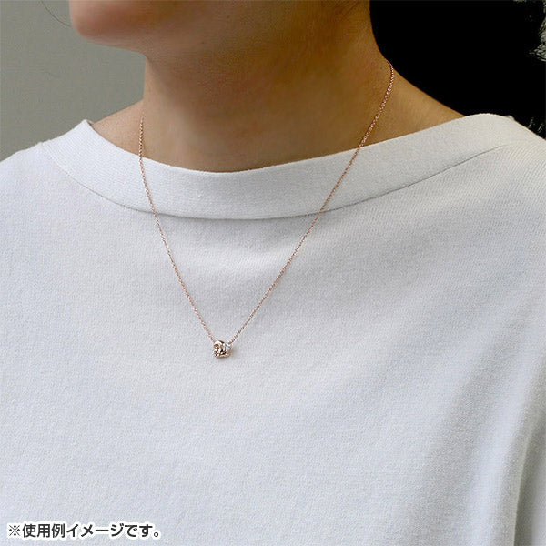 Sumikko Gurashi Tokage Lizard Heart Necklace Pink Gold Color San-X Japan w/ Box