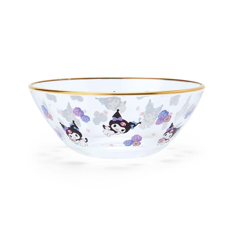 Kuromi Glass Bowl Sanrio Japan