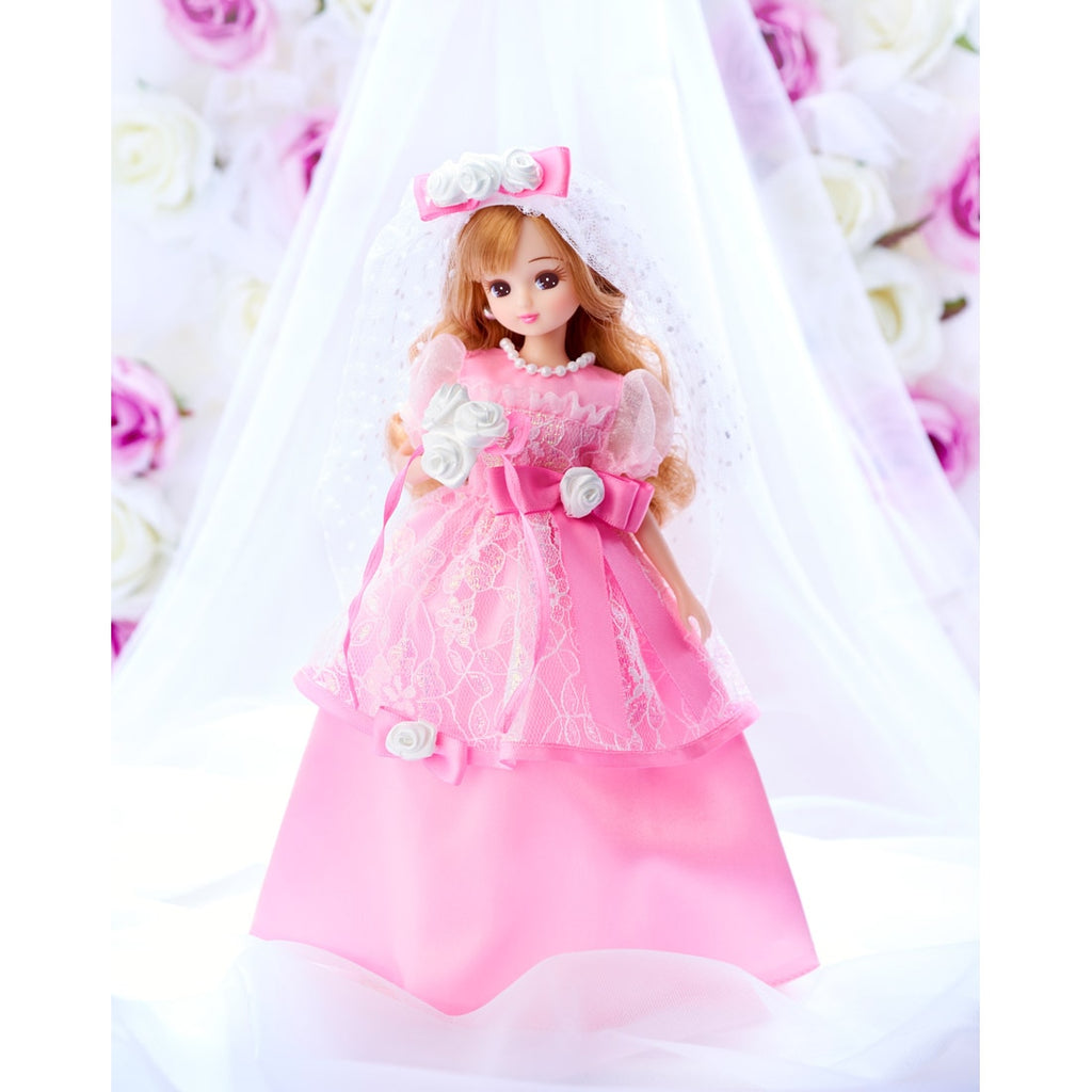 Costume for Licca chan Doll LD-05 Rose Wedding Takara Tomy Japan