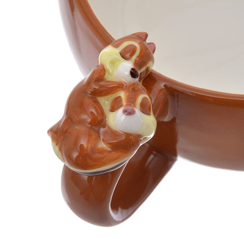 Chip & Dale Soup Mug Cup Relax Disney Store Japan