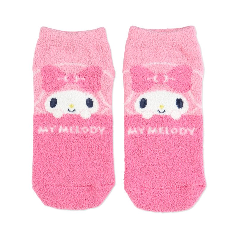 My Melody Socks Mokomoko Fluffy 23-25cm Sanrio Japan
