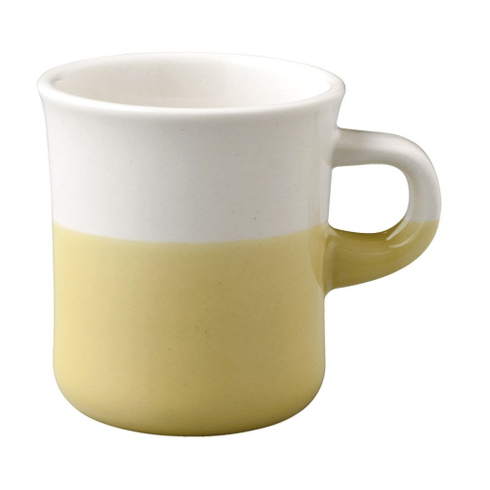 SLOW COFFEE STYLE Mug Cup 250ml Yellow Half KINTO Japan 27663