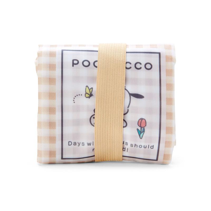 Pochacco Eco Shopping Tote Bag S Plaid Sanrio Japan