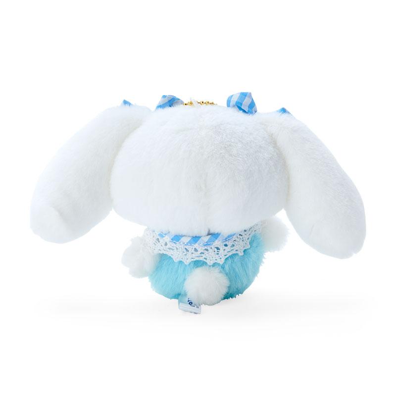 Cinnamoroll Milk Plush Mascot Holder Keychain Sky Blue Lolita Sanrio Japan